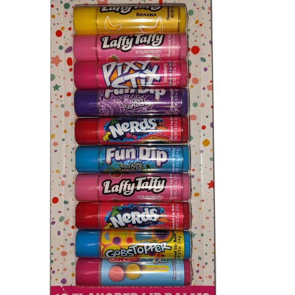 Candy Shop Assorted Flavored Lip Balm, 10 Pack | Collection of Candy Favorites - Picture 3 of 3